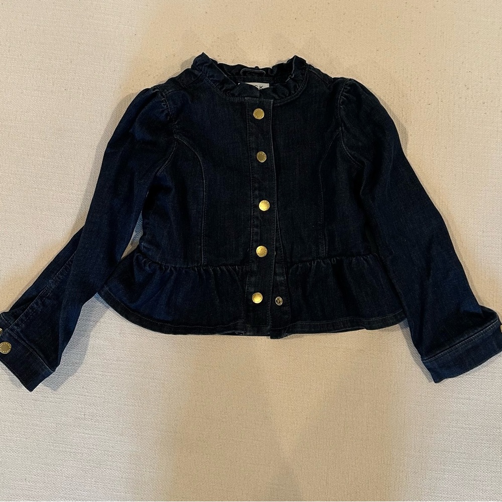 Janie and Jack Denim jeans and peplum jacket